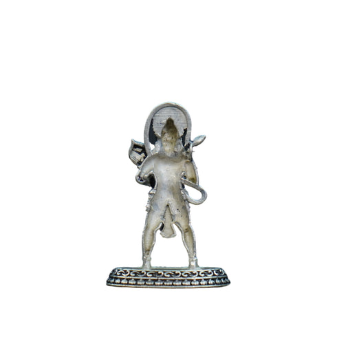 Pure Silver Antique Hanuman Idol Standing 8.26G By Mahita Collections