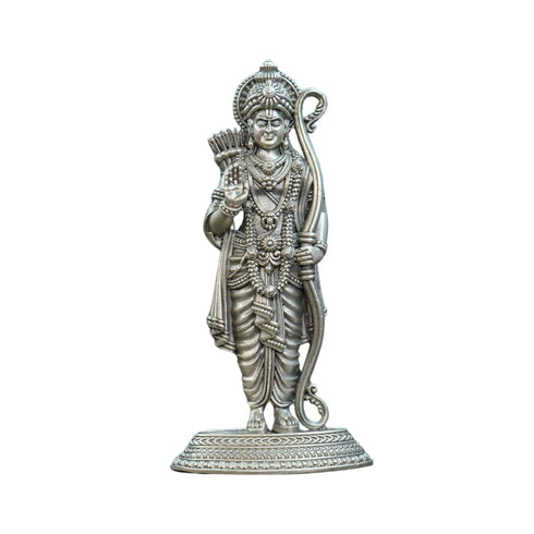 Pure Silver Antique Rama Idol 58.95G By Mahita Collections