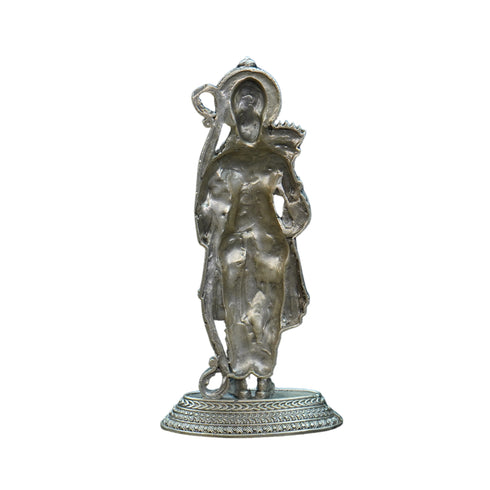Pure Silver Antique Rama Idol 58.95G By Mahita Collections