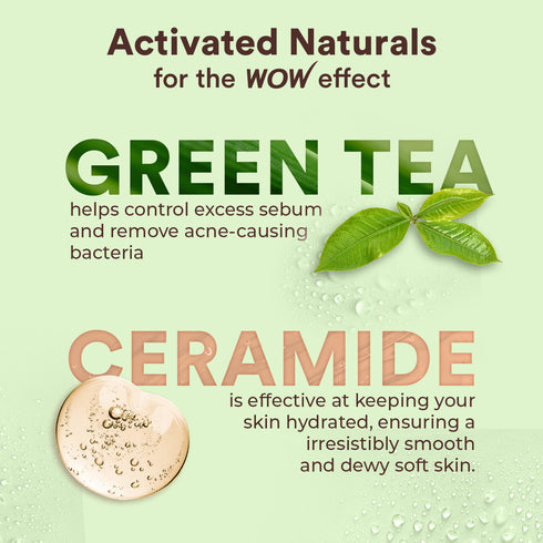 WoW Green Tea & Ceramide Moisturizing Soap