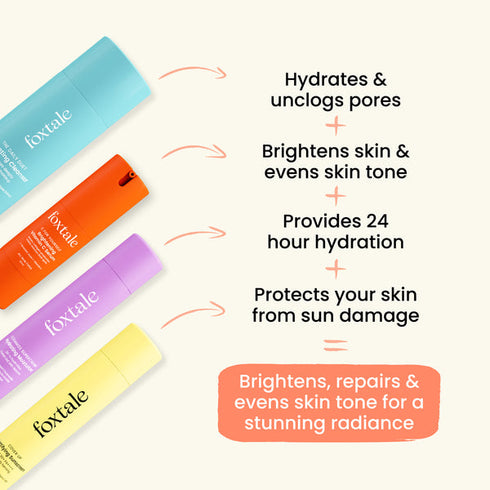 Foxtale Morning Glory with CoverUp Matte Sunscreen