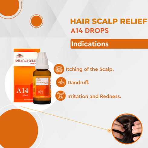 Allen A14 Hair Scalp Relief Drop