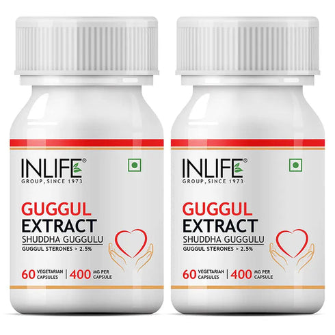 Inlife Guggul Extract 400mg Capsule