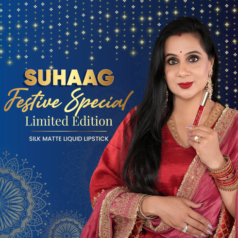 Parul Garg Beauty Suhaag : Limited Edition Silk Matte Liquid Lipstick