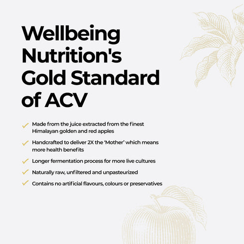 Wellbeing Nutrition Organic Apple Cider Vinegar