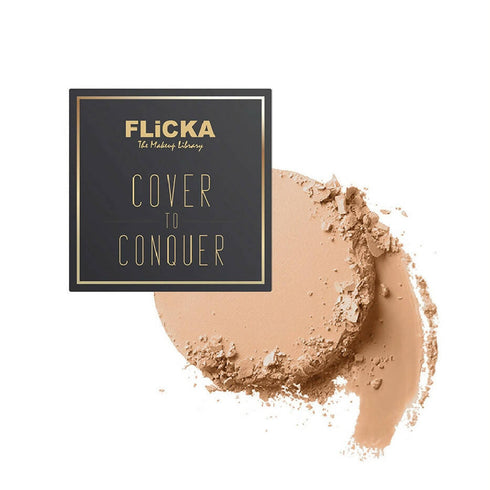 Flicka Cover To Conquer Compact | Coffee