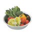 Vinod Stainless Steel Basin 4.5 Litre with Highest Grade Steel Tough and Strong Build Rust Free Diameter 32.50 cm No 16
