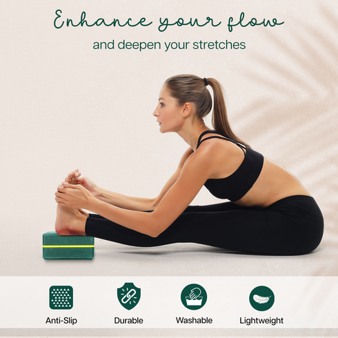 Wiselife Pro Yoga Blocks Set of 10