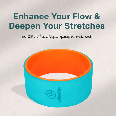 Wiselife Classic Yoga Wheel Set of 5