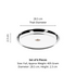 Vinod Stainless Steel New Tat Dinner Plate Set of 4 28.5 cm Highest Grade Stainless Steel Mirror Finish and Rust Free