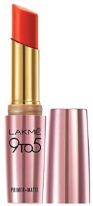 Lakme 9 to 5 Primer + Matte Lip Stick MB1 Coffee Command 3. Carton