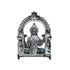 Pure Silver Antique Dhanalaxmi With Frame Sitting 54.49G By Mahita Collections