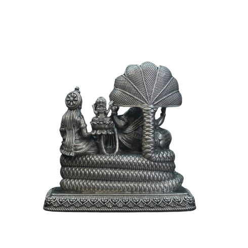 Pure Silver Antique Vishnu Murthy Idol 150G By Mahita Collections