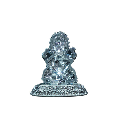 Pure Silver Antique Ganesh 16.16g By Mahita Collections