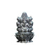Pure Silver Antique Padmam Ganesh Right Trunk Sitting 67.51G By Mahita Collections