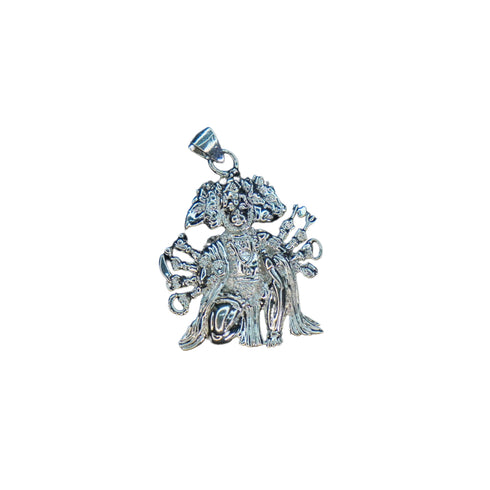 Pure Silver Panchamukha Hanuman Locket 3.06G By Mahita Collections