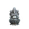 Pure Silver Antique Padmam Ganesh Right Trunk Sitting 67.51G By Mahita Collections
