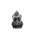 Pure Silver Antique Padmam Ganesh Right Trunk Sitting Big 19.78G By Mahita Collections