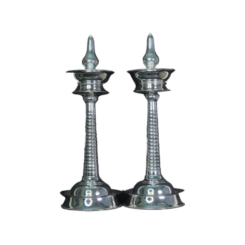 Pure Silver Antique Bis Hallmarked Lamp700G By Mahita Collections