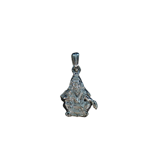Pure Silver Ayyappa Locket 2.44G By Mahita Collections