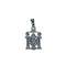Pure Silver Venkateshwara Locket 2.05G By Mahita Collections
