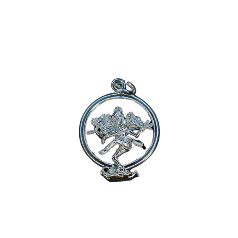 Pure Silver Nataraja Swamy Locket 7.86G By Mahita Collections