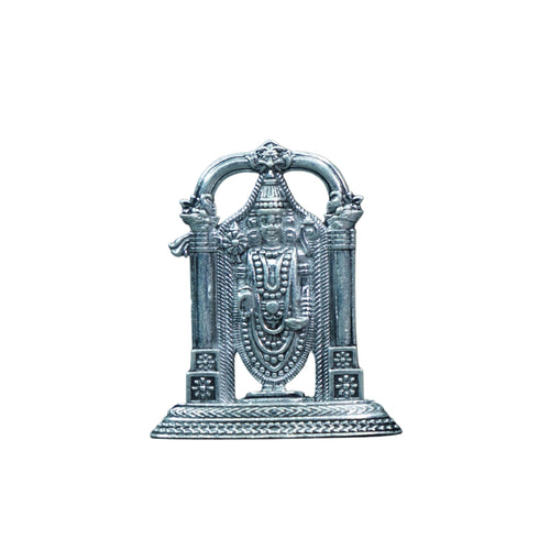 Pure Silver Antique Spl Big Venkateswara Swamy 20.45g By Mahita Collections