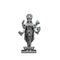 Pure Silver Antique Dhanvanthri Idol Standing 39.33G By Mahita Collections