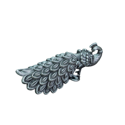 Pure Silver Antique Peacock 32.54G By Mahita Collections