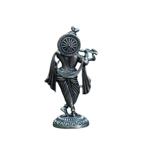 Pure Silver Antique Krishna Special 29.45G By Mahita Collections