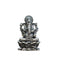 Pure Silver Antique Lotus Ganesh Sitting 39.50G By Mahita Collections