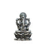 Pure Silver Antique Lotus Ganesh Sitting 39.50G By Mahita Collections
