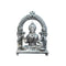 Pure Silver Antique Dhanalaxmi With Frame Sitting 54.49G By Mahita Collections