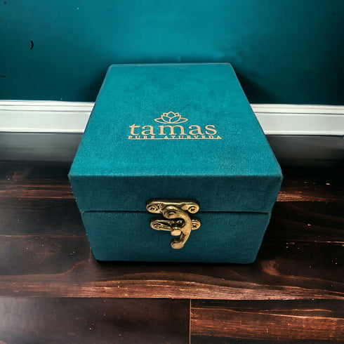 Tamas Brass Panchmukhi Hanuman Standing Statue/Idol | Free Luxury Gift box