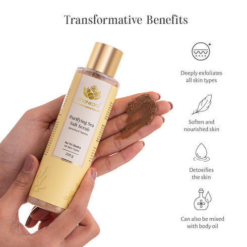 Shankara purifiying sea salt scrub