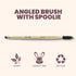 Mars Artist's Arsenal Brush | Angled Brush With Spoolie