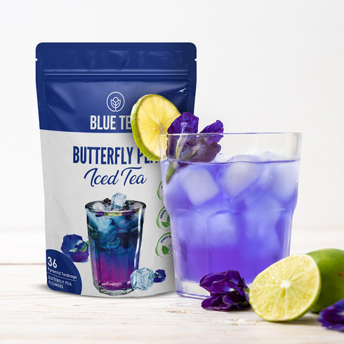 Blue Tea Butterfly Pea Iced Tea | 36 Teabags