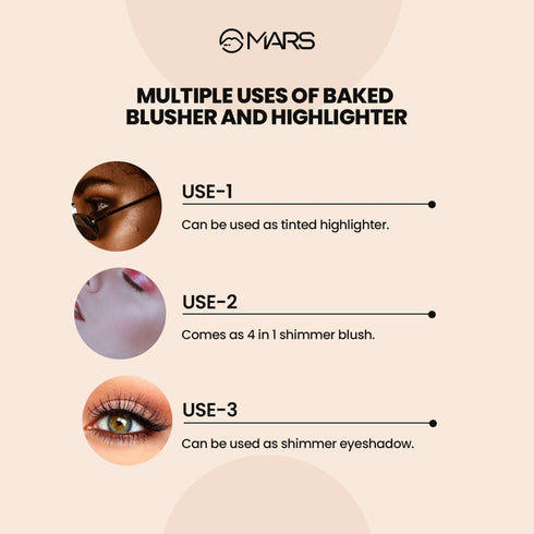 Mars Baked Blusher and Highlighter