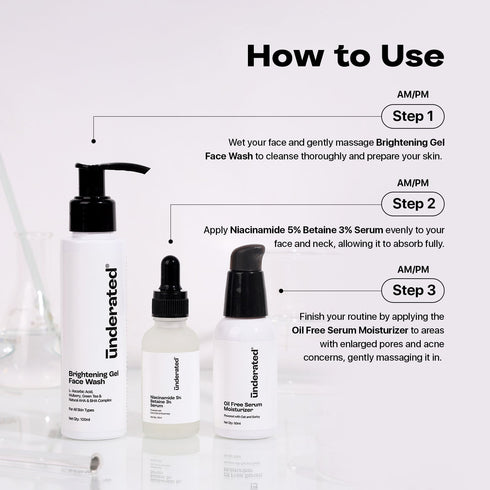 Underated Oil Control Skincare Kit