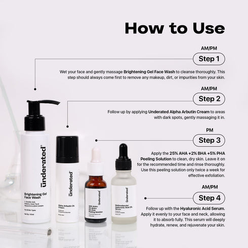 Underated Anti Ageing Routine Combo Kit