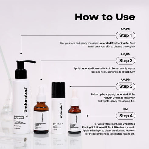 Underated Glow and Dark Spot Control Kit