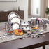 Vinod 30 Pieces Stainless Steel Dinner Set Heavy Gauge Mirror Finish Food Grade Steel Dishwasher safe and ISI Certified