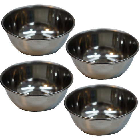 Stainless Steel Bowl Multipurpose 84g Pack of 4