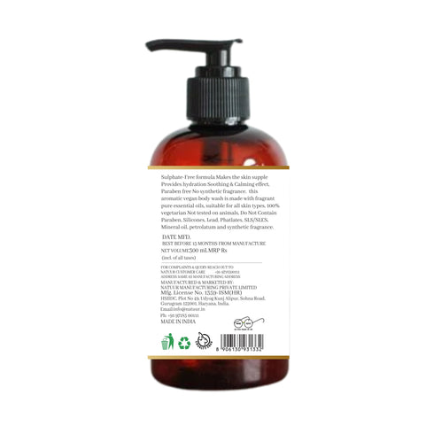 Natuur Lavender & Frankincense Body Wash Ageing Skin Repair 300ml
