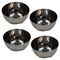 Stainless Steel Bowl Multipurpose 71g Pack of 4