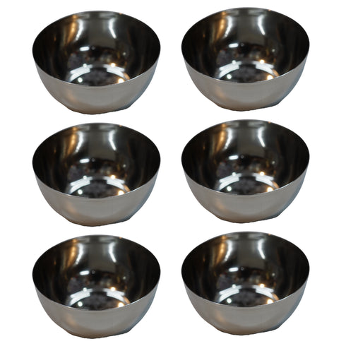 Stainless Steel Bowl Multipurpose 71g Pack of 6
