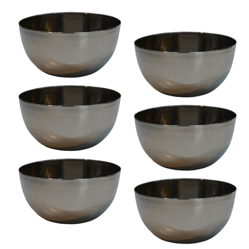 Stainless Steel Bowl Multipurpose 71g Pack of 6