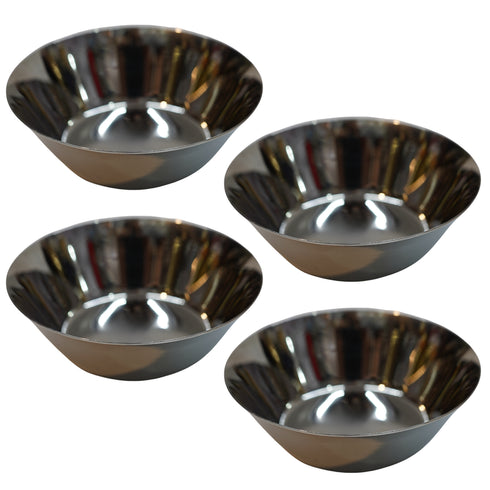 Serving Katori Bowl in Stainless Steel 93g Pack of 4