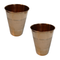 Copper Tumbler Glass 138g Pack of 2