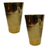 Brass Tumbler Glass 214g Pack of 2